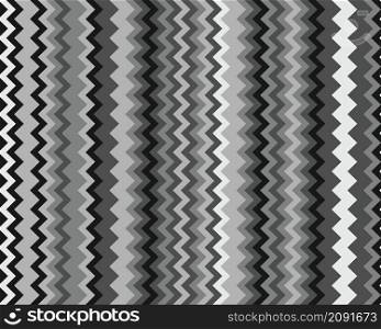 Seamless zigzag pattern, gray abstract background. Trendy textile, fabric, wrapping