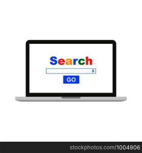 Search bar set. Web icon. Vector eps10