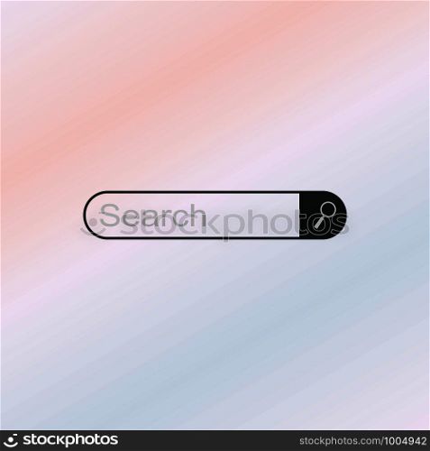 Search bar set. Web icon. Vector eps10