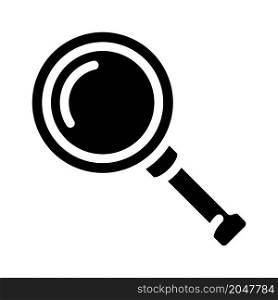 search file glyph icon vector. search file sign. isolated contour symbol black illustration. search file glyph icon vector illustration