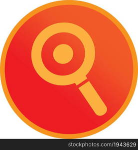 Search icon button sign design