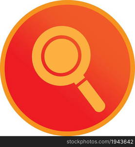 Search icon button sign design