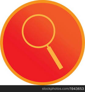 Search icon button sign design