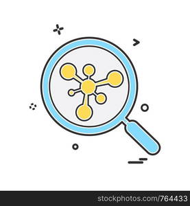 Search icon design vector