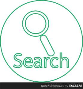 search icon find sign design