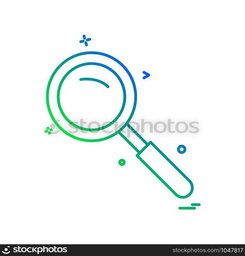 search icon vector design