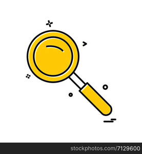 search icon vector design