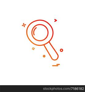 search icon vector design