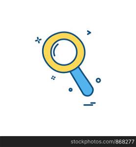 search icon vector design