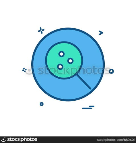 search lab basic icon vector design