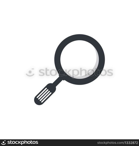 Search logo vector icon illustration design