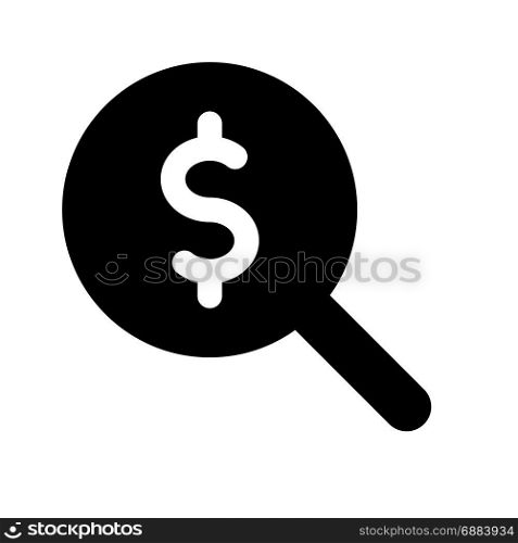 search money, icon on isolated background,