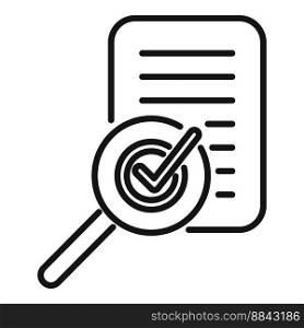 Search task shedule icon outline vector. Person calendar. Time event. Search task shedule icon outline vector. Person calendar