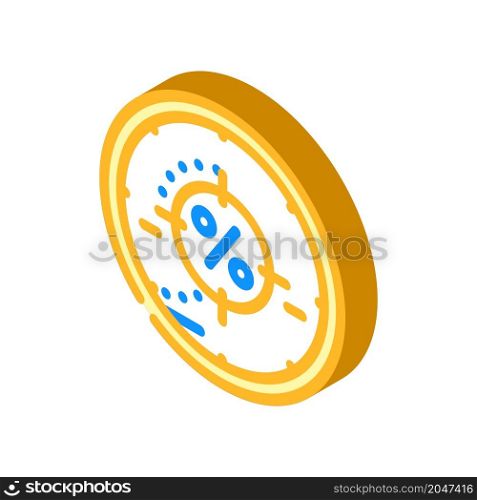 searching for discounts isometric icon vector. searching for discounts sign. isolated symbol illustration. searching for discounts isometric icon vector illustration