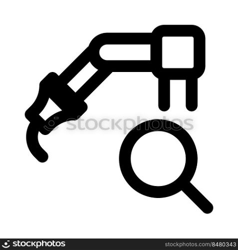 Searching for hi-tech mechanical arm for factory.