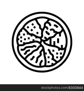 seasoning food herb line icon vector. seasoning food herb sign. isolated contour symbol black illustration. seasoning food herb line icon vector illustration