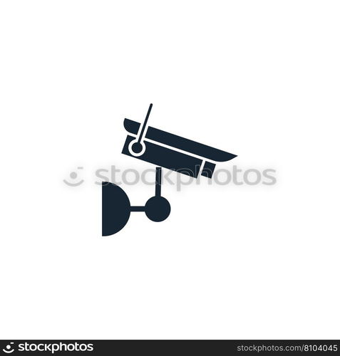 Security camera creative icon from casino icons Vector Image