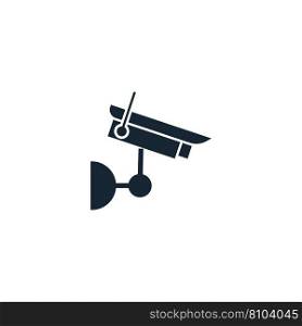 Security camera creative icon from casino icons Vector Image