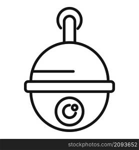 Security camera icon outline vector. Video camcorder. Digital security camera. Security camera icon outline vector. Video camcorder