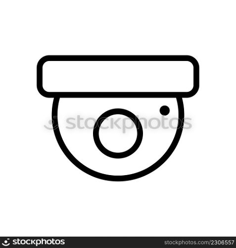 Security camera line icon