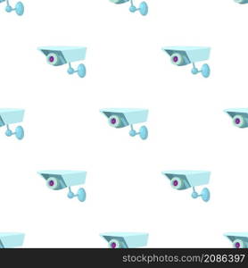 Security camera pattern seamless background texture repeat wallpaper geometric vector. Security camera pattern seamless vector