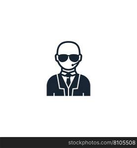Security creative icon from casino icons Vector Image
