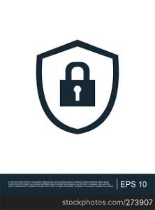 security lock icon template