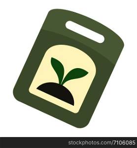 Seed pack icon. Flat illustration of seed pack vector icon for web design. Seed pack icon, flat style