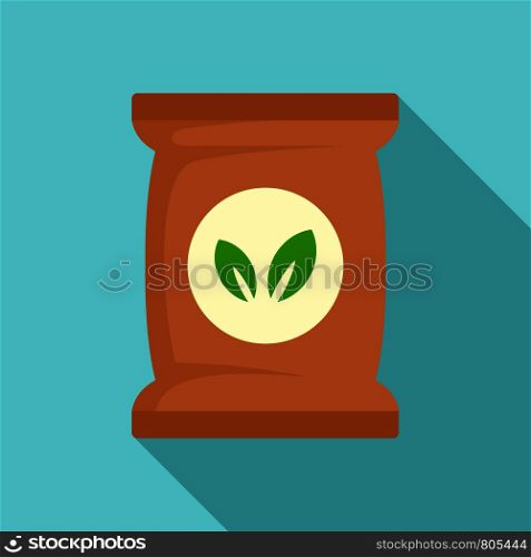 Seed plant pack icon. Flat illustration of seed plant pack vector icon for web design. Seed plant pack icon, flat style