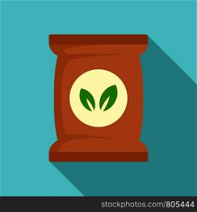 Seed plant pack icon. Flat illustration of seed plant pack vector icon for web design. Seed plant pack icon, flat style