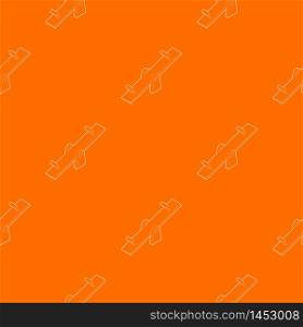 Seesaw pattern vector orange for any web design best. Seesaw pattern vector orange