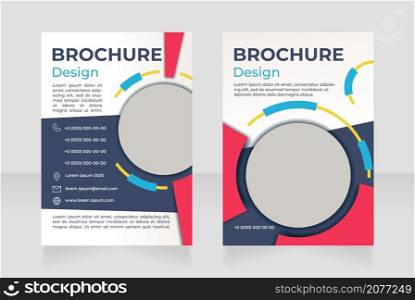 Select loans for homebuyers blank brochure design. Template set with copy space for text. Premade corporate reports collection. Editable 2 paper pages. Montserrat Bold, Medium, Regular fonts used. Select loans for homebuyers blank brochure design