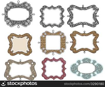 Selection of ornate mirrors