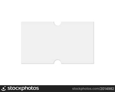 Self-adhesive paper price tag. Blank price label. White sticker to indicate the expiration date. Vector illustration isolated on white background.. Self-adhesive paper price tag. Blank price label. White sticker to indicate the expiration date. Vector illustration isolated on white background