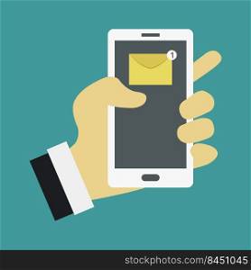Send message on smartphone