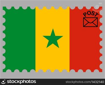 Senegal national country flag. original colors and proportion. Simply vector illustration background. Isolated symbols and object for design, education, learning, postage stamps and coloring book, marketing. From world set