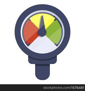 Sensor manometer icon. Cartoon of sensor manometer vector icon for web design isolated on white background. Sensor manometer icon, cartoon style