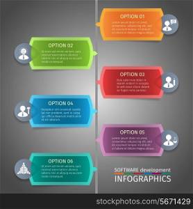 SEO mobile computer network website search optimization infographics design vector illustration