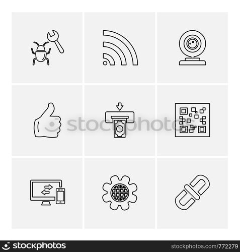 seo , money , internet , bugs , network , sheild, lock , message , note , dollar , monitor , computer ,icon, vector, design, flat, collection, style, creative, icons