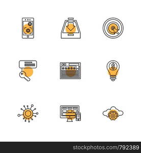 seo , money , internet , bugs , network , sheild, lock , message , note , dollar , monitor , computer ,icon, vector, design, flat, collection, style, creative, icons