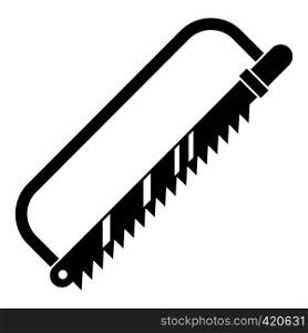 Sergical saw icon. Simple illustration of sergical saw vector icon for web. Sergical saw icon, simple style