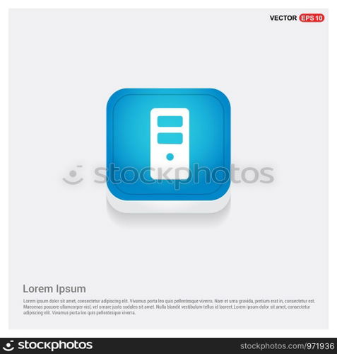 Server computer icon 