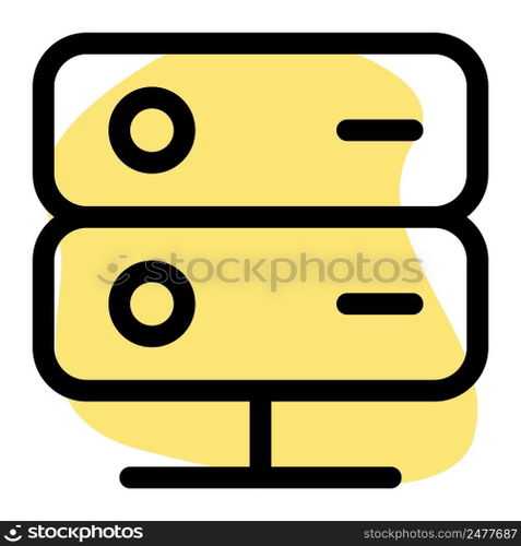 Server stack used for data storage