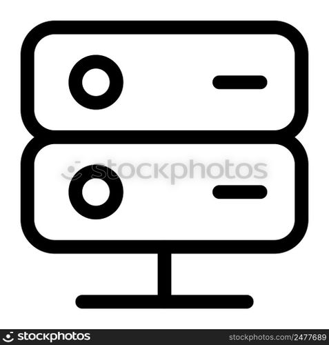 Server stack used for data storage