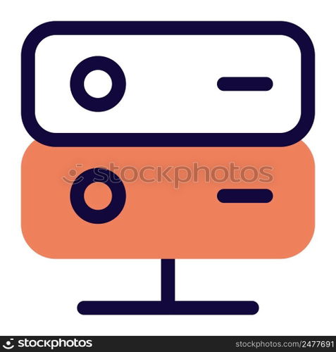 Server stack used for data storage