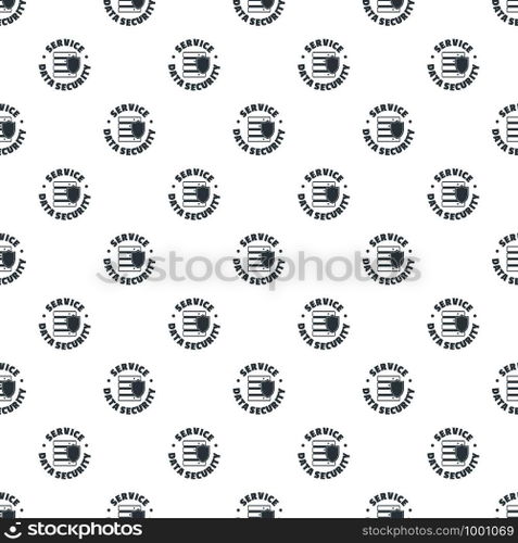 Service data security pattern vector seamless repeat for any web design. Service data security pattern vector seamless