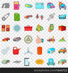 Service icons set. Cartoon style of 36 service vector icons for web for any design. Service icons set, cartoon style