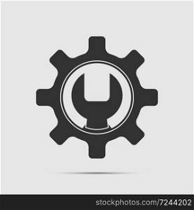 Service Tool icon,Vector illustration