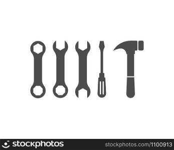 Service tools logo vector template
