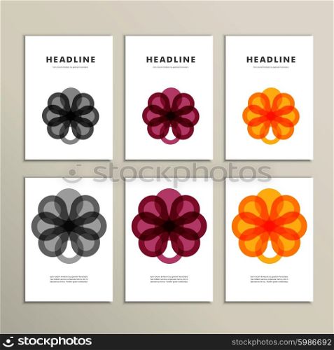 Set abstract color circle on white background. Set abstract color circle on white background.
